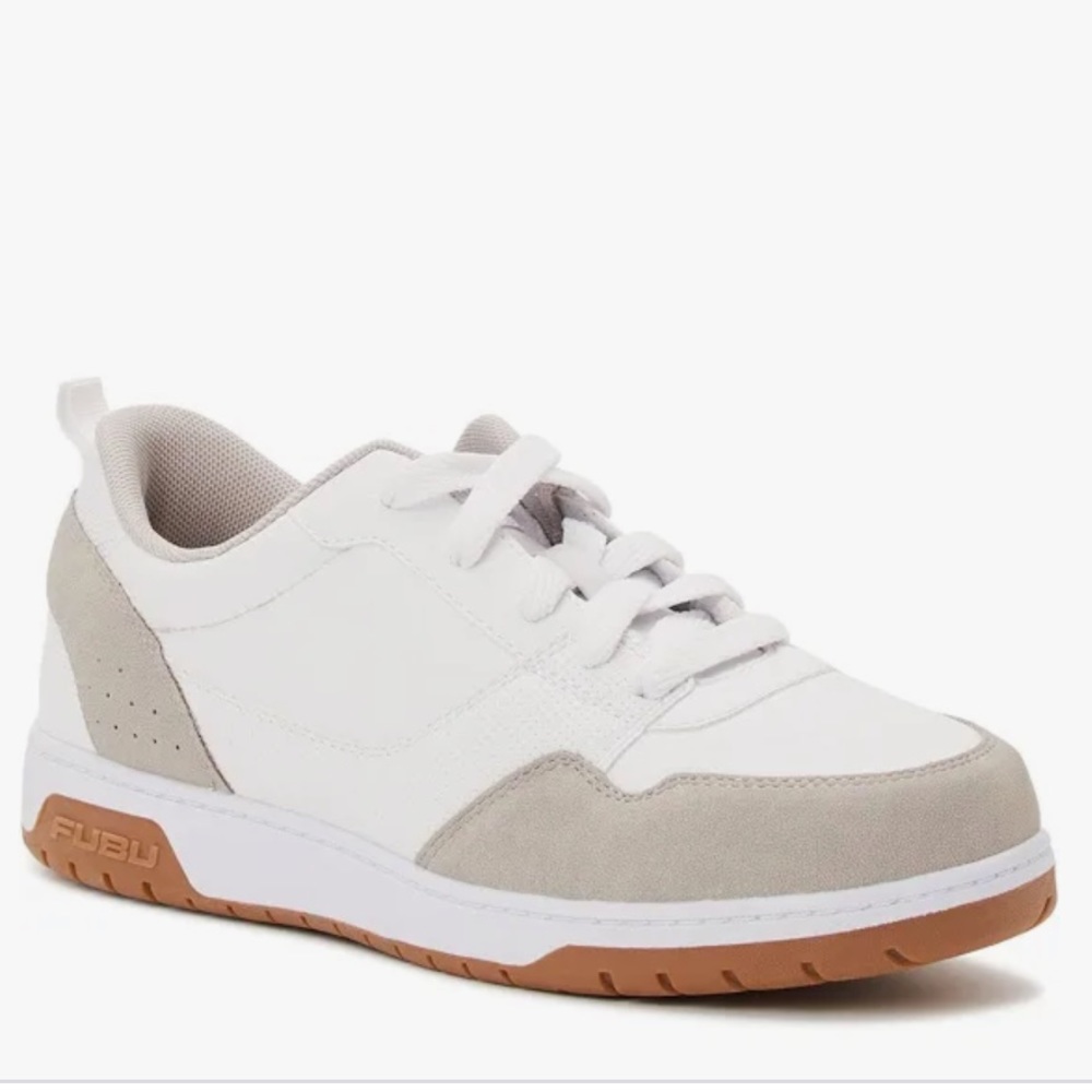 Fubu White Court Low Top Sneakers